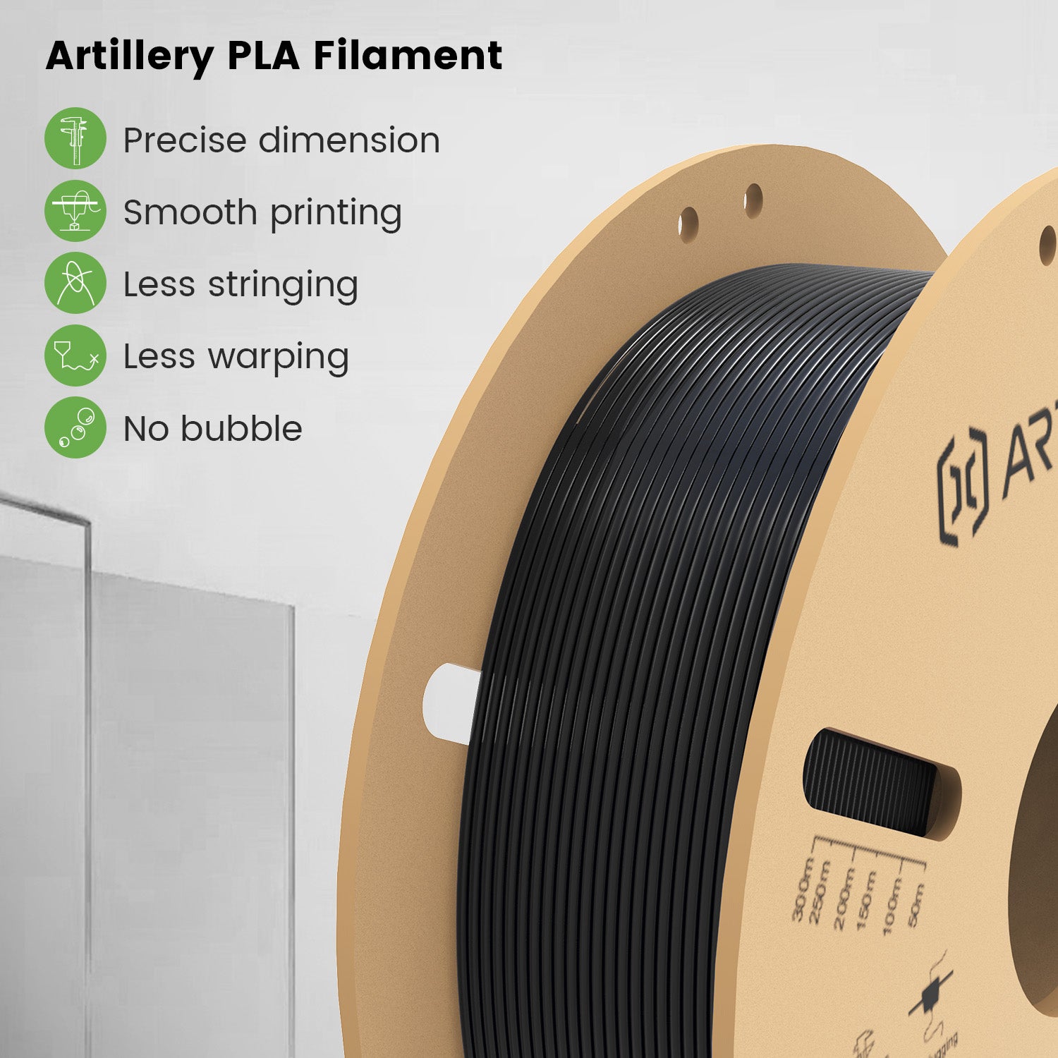 PLA 3D-Druckerfilament 1,75 mm 2 kg 