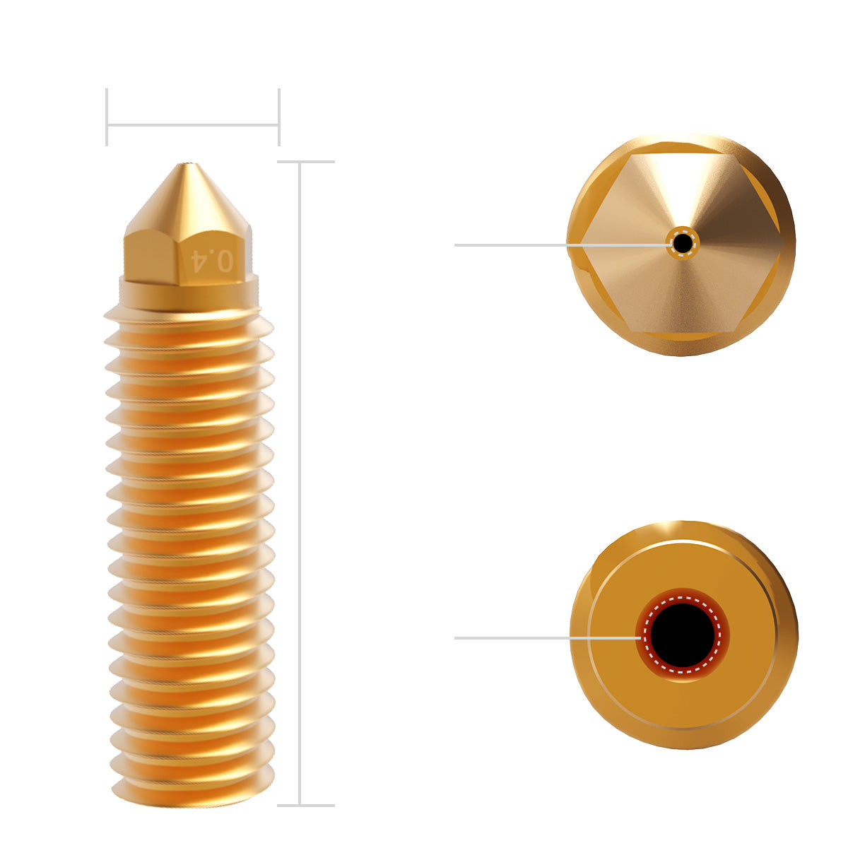 Messing-Düsensatz für SW-X3/ SW-X4