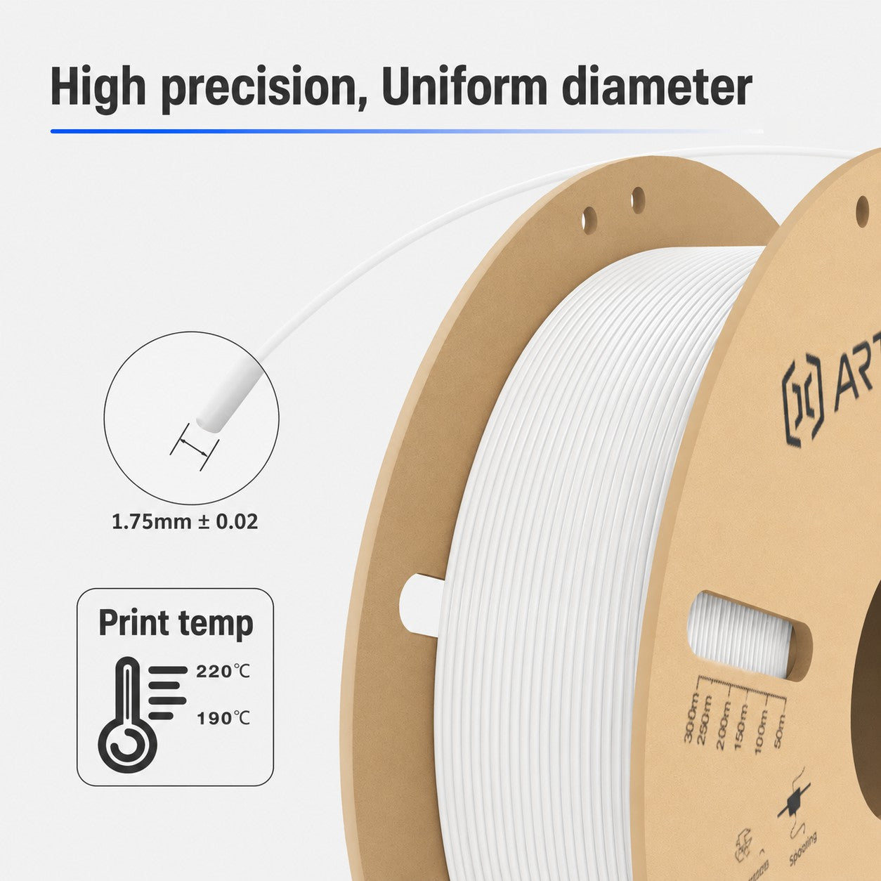 PLA 5-Color Filament Bundle